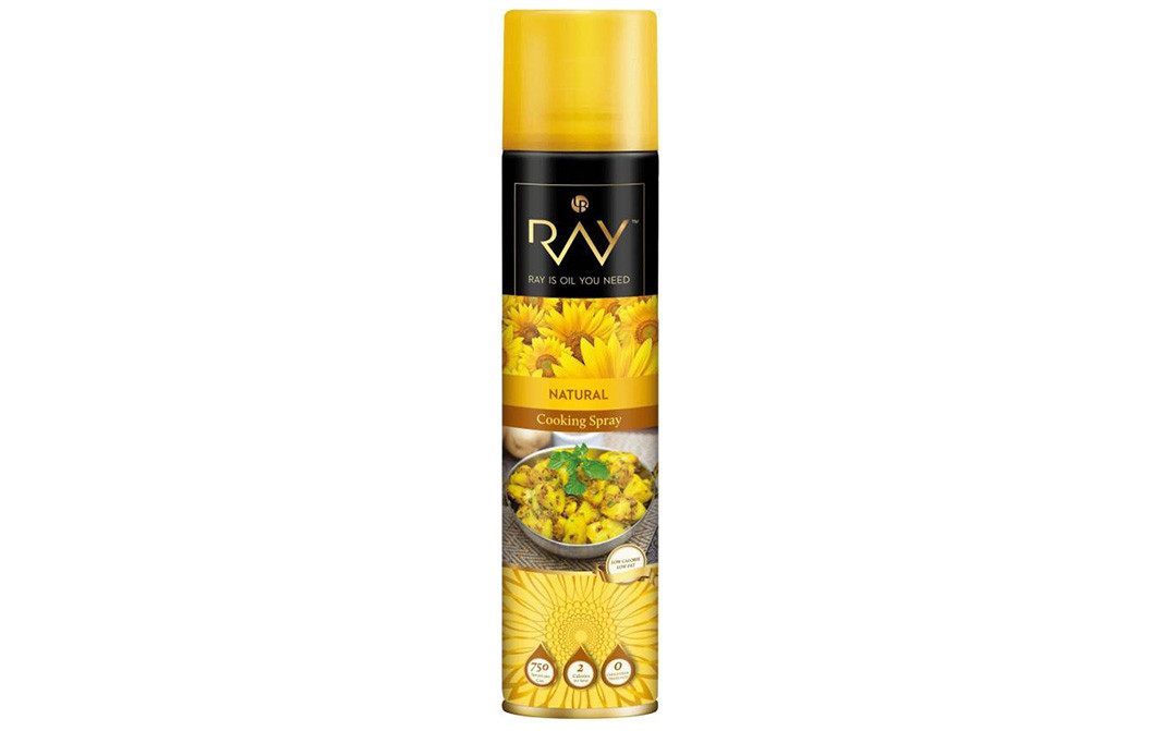 Ray Natural Cooking Spray    Tin  250 millilitre