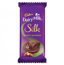 Cadbury Dairy Milk Silk Roast Almond Chocolate  Pack  55 grams