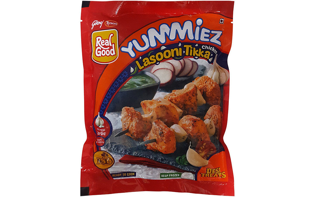 Yummiez Lasooni Tikka Chicken    Pack  300 grams