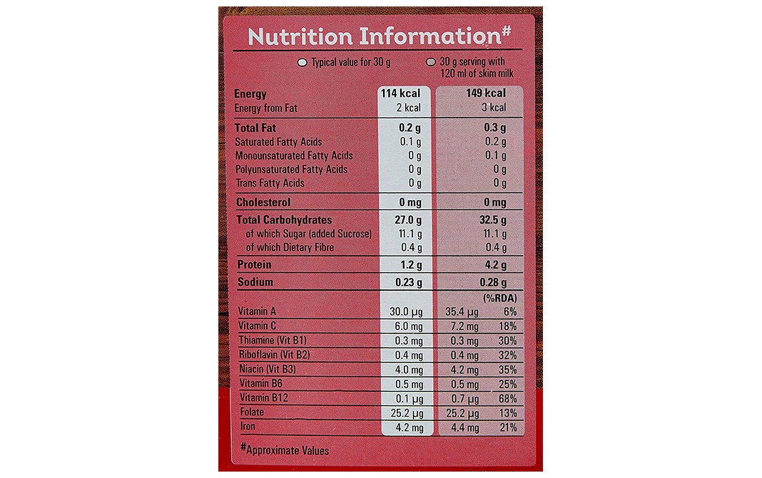 Kellogg's Corn Flakes with Real Strawberry Puree   Box  575 grams