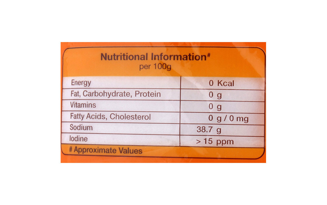 Tata Salt    Pack  1 kilogram