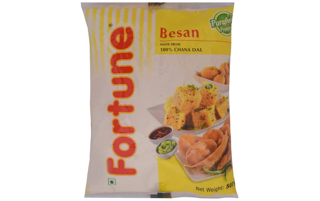 Fortune Besan    Pack  500 grams