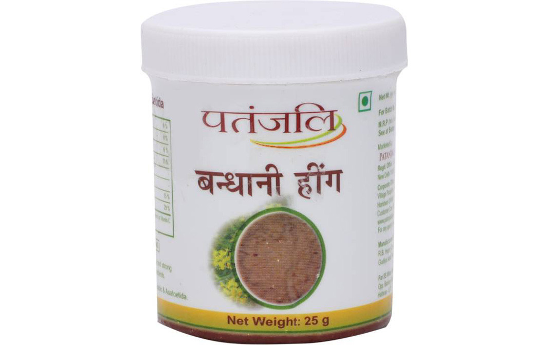 Patanjali Hing    Plastic Jar  25 grams