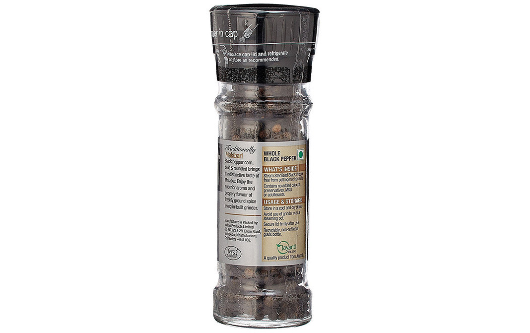 catch black pepper grinder