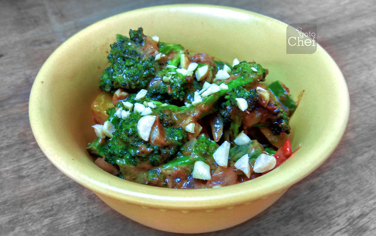 Stir Fried Broccoli In Peanut Sauce. Recipe - GoToChef
