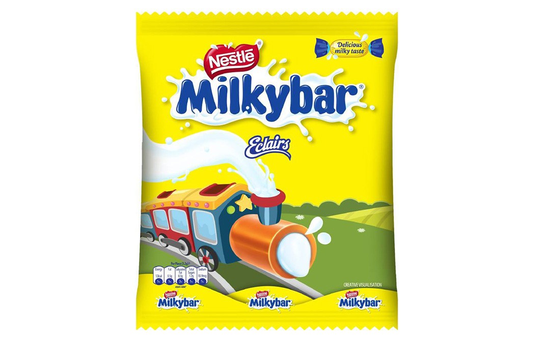 Nestle Milkybar Eclairs (100 pieces)   Pack  320 grams