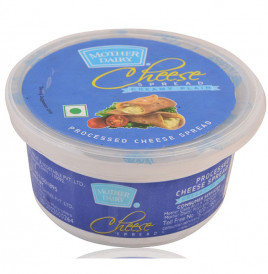 Mother Dairy Processed Cheese Spread, Creamy Plain  Tub  200 grams