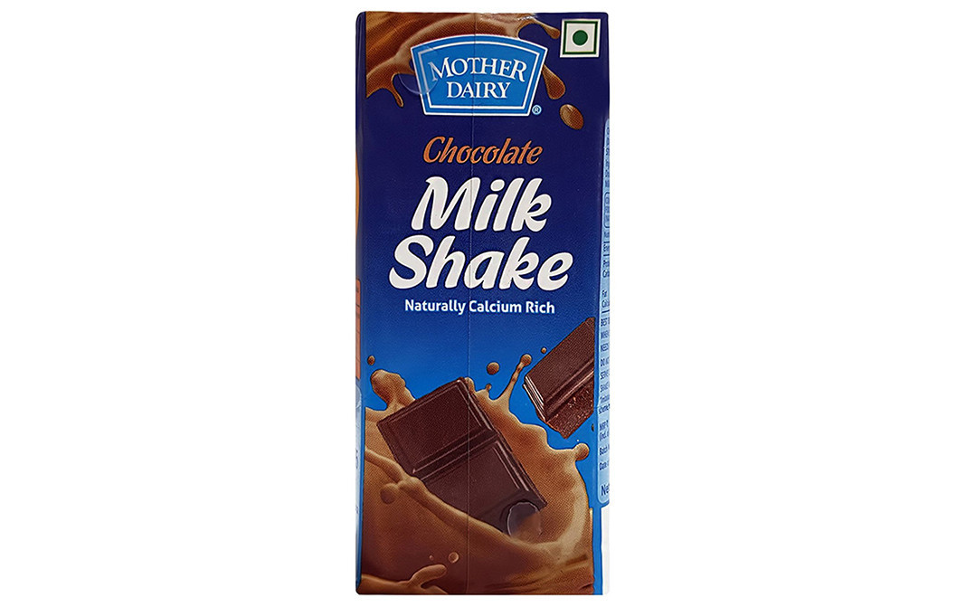 Mother Dairy Chocolate Milk Shake    Tetra Pack  200 millilitre