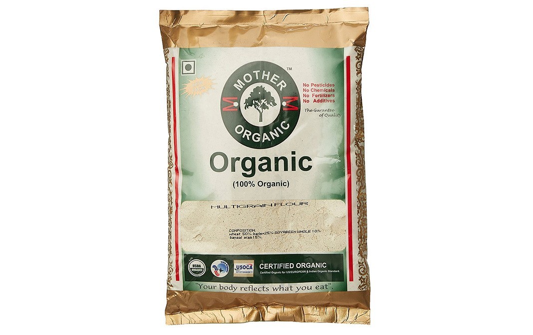 Mother Organic Multigrain Flour Pack 700 grams - Reviews | Nutrition ...