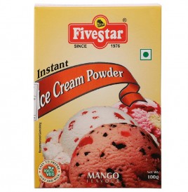 Five Star Instant Ice Cream Powder, Mango Flavour  Box  100 grams