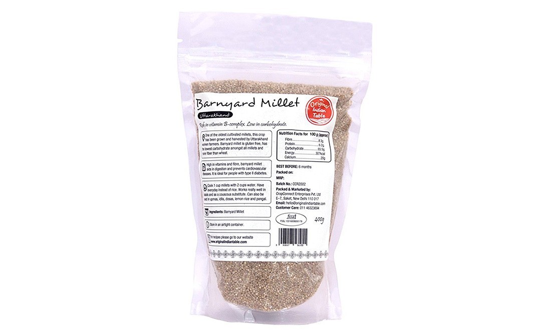 Original Indian Table Barnyard Millet (Uttarakhand) Pack 400 grams ...