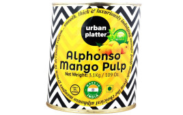 Urban Platter Alphonso Mango Pulp  Tin  850 grams
