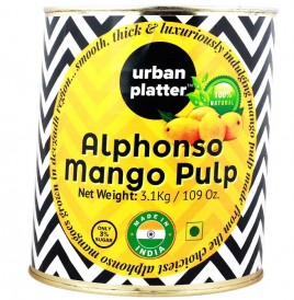 Urban Platter Alphonso Mango Pulp  Tin  850 grams