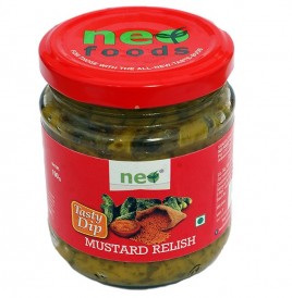 Neo Mustard Relish   Glass Jar  190 grams