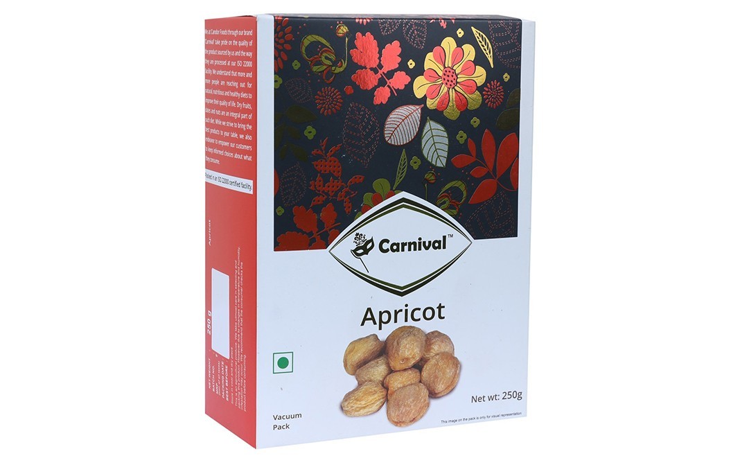 Carnival Apricot    Box  250 grams