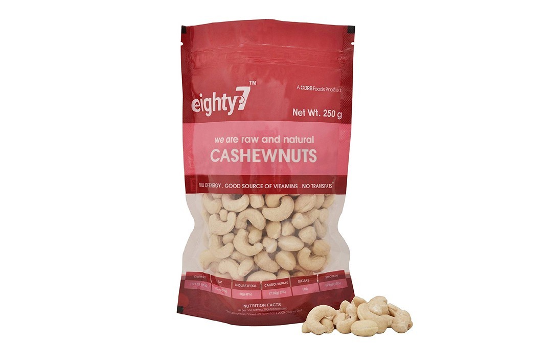 Eighty7 Cashewnuts    Pack  250 grams