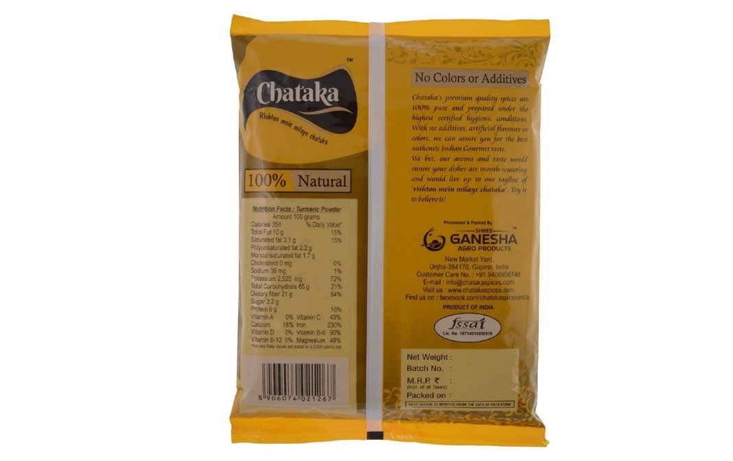 Chataka Haldi Powder    Pack  250 grams