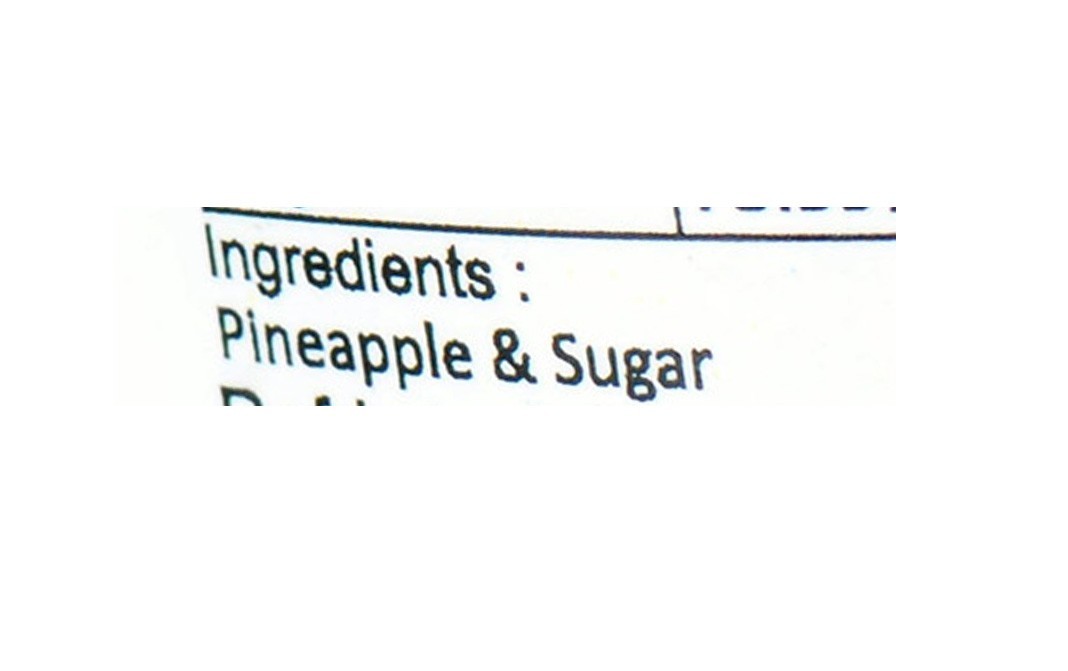 Ambrosia Delicatessen Candied Pineapple Slices    Jar  250 grams