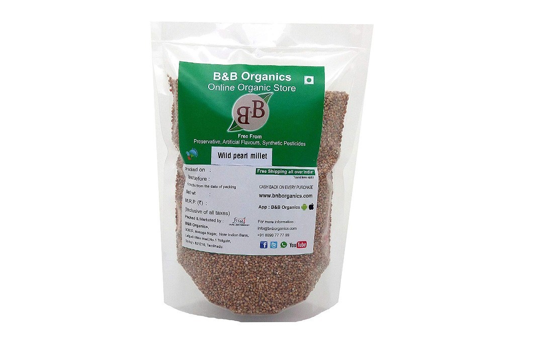 B&B Organics Wild Pearl Millet    Pack  2 kilogram