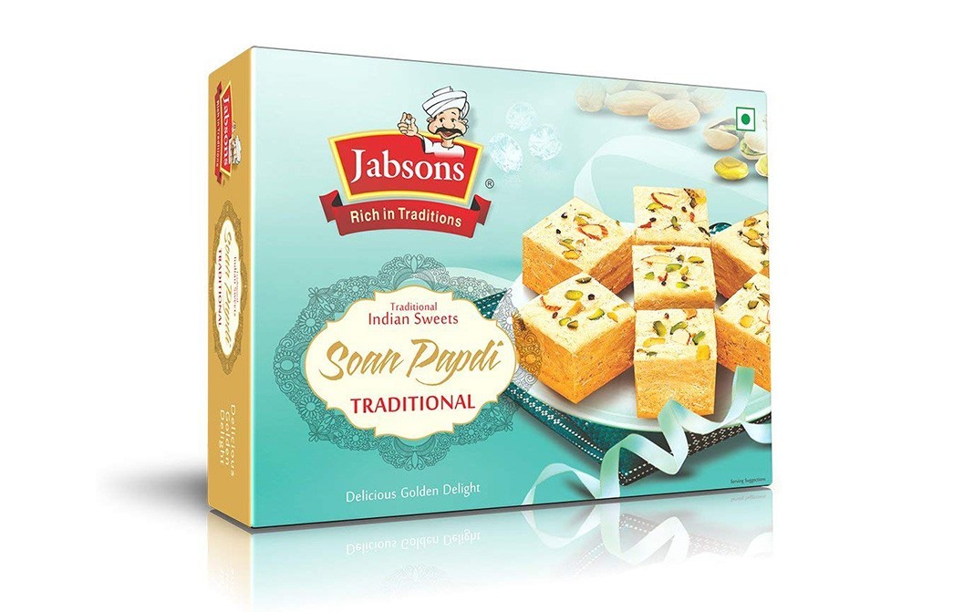 Jabsons Soan Papdi Traditional   Box  500 grams