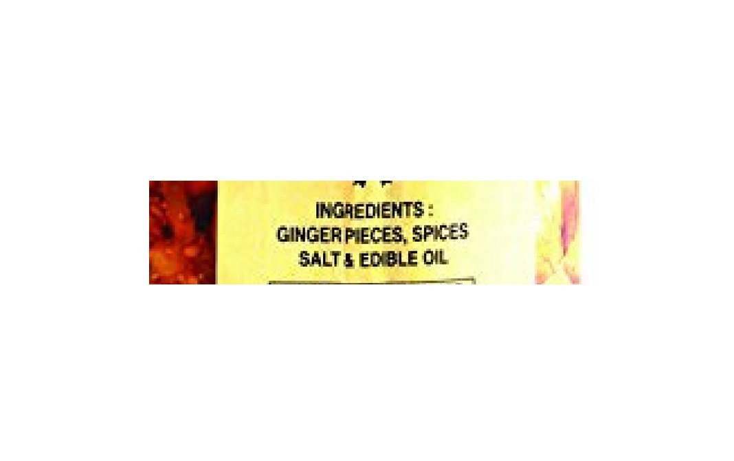 Lion Mangla's Ginger Pickle    Plastic Jar  500 grams