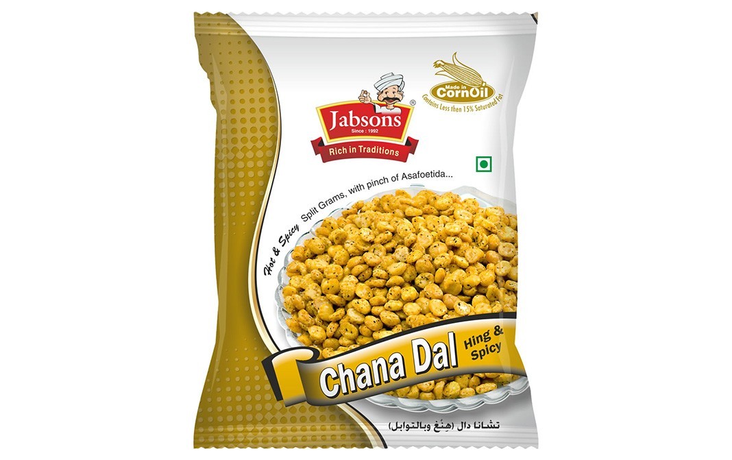 Jabsons Chana dal Hing & Spicy   Pack  400 grams