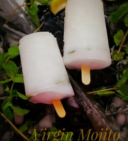 Virgin Mojito Popsicle Recipe