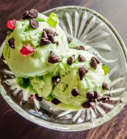 Mint Chocochips Icecream Recipe