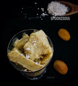 Apricot Oats Yogurt Icecream Recipe