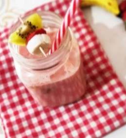 Strawberry smoothlicious! Recipe