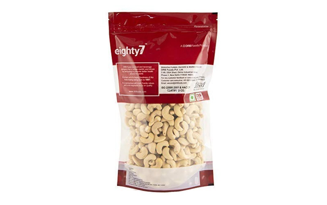 Eighty7 Cashewnuts    Pack  750 grams