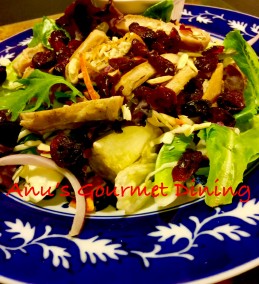 Asian Sesame Salad with Homemade Vinaigrette/Dressing Recipe