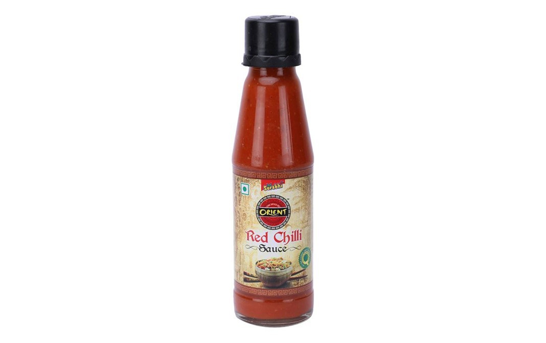 Surabhi Orient Red Chilli Sauce Glass Bottle 200 grams - Reviews ...