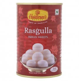 Haldiram's Nagpur Rasgulla   Tin  500 grams