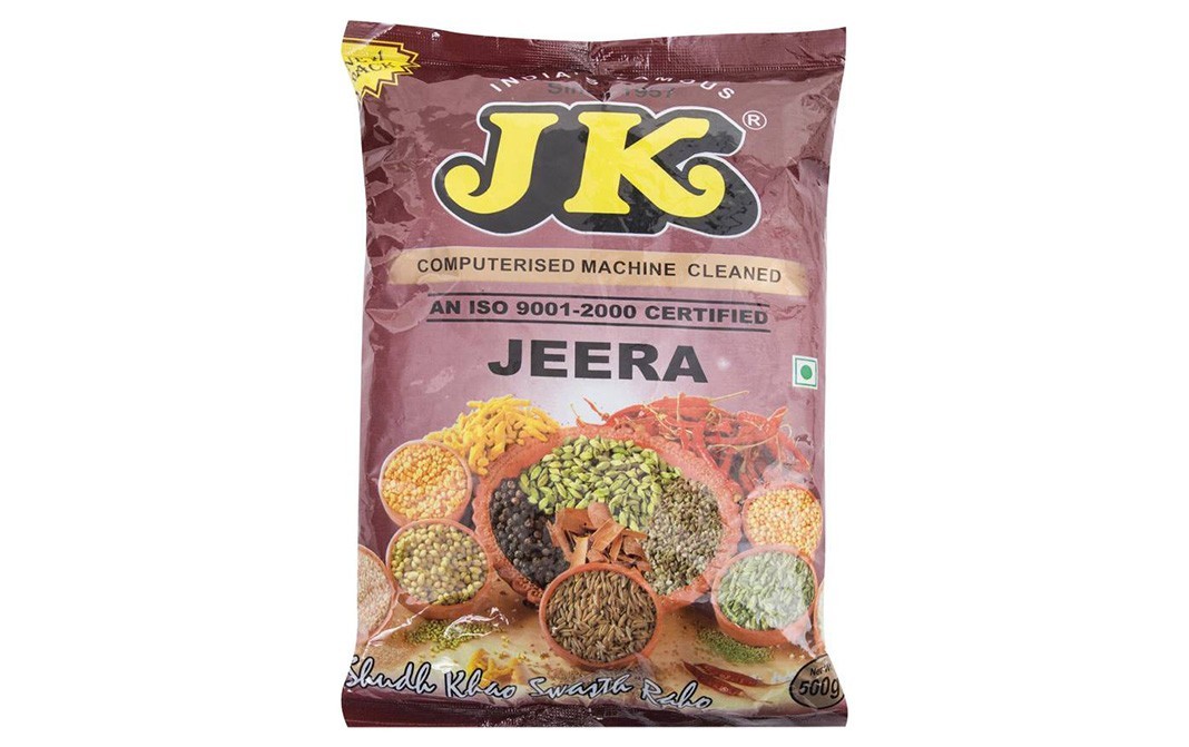 JK Jeera    Pack  500 grams