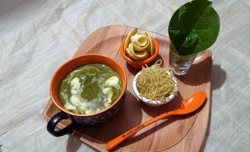 Malabar spinach soup Recipe - GoToChef