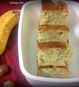 Eggless Banana Bread Recipe