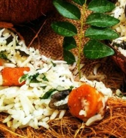 Coconut Gatta Biryani Recipe