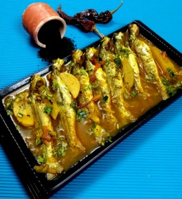 Bengali style Tangra Fish Curry  Recipe
