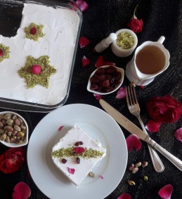 Layali Lubnan / Semolina Lebanese Pudding Recipe