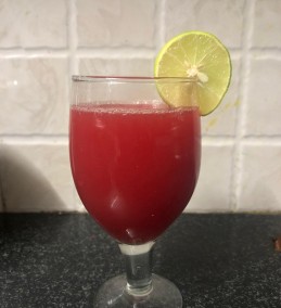Watermelon with Ginger and lemon Soda Recipe!
