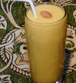 Almond Mango Shake Recipe