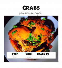 Amritsari Crab Recipe