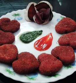 Tangy Beetroot Cutlet Recipe