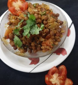 Sprouted Chana fry