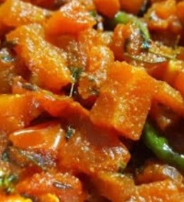 Carrot bhujiya Recipe