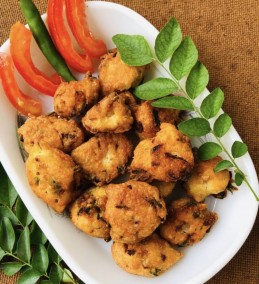 Chatpate lentil fritters