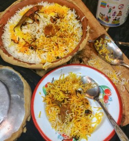 Dal Gosht Ghee Tadka Biryani Recipe