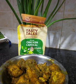 Tasty Tales Goan Chicken Cafreal Recipe