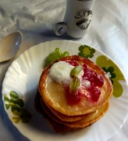 Oladi(Russian buttermilk pancakes) Recipe